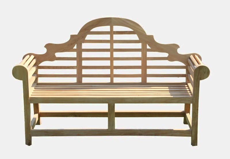 Gartenbank ENY 3 Sitzer Holz Länge 180 cm im Landhausstil