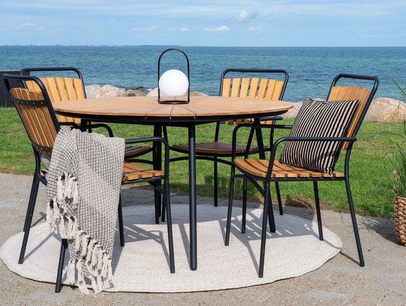 IVE, Garten-Set, Essgruppe 1 Tisch & 4 Stühle