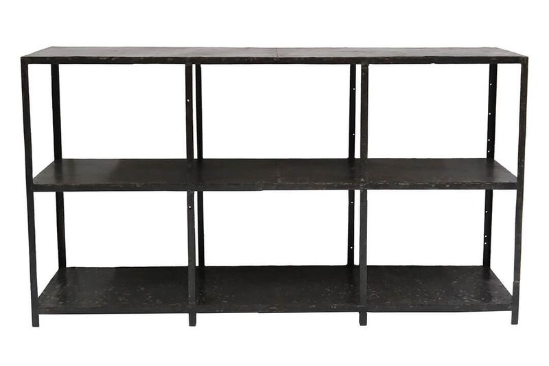 TONI, Industriedesign Regal 180 cm Upcycling Metall
