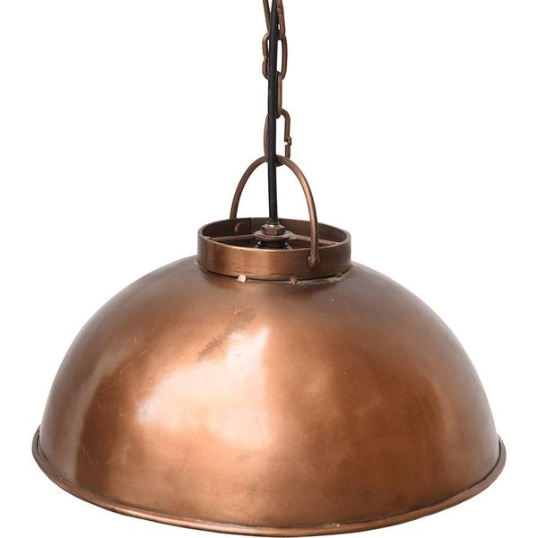 Deckenlampe ORA Kupfer rund D 30 cm Industriedesign