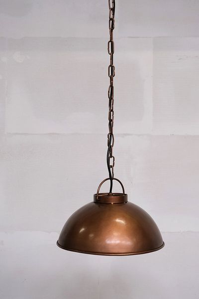 Deckenlampe ORA Kupfer rund D 30 cm Industriedesign