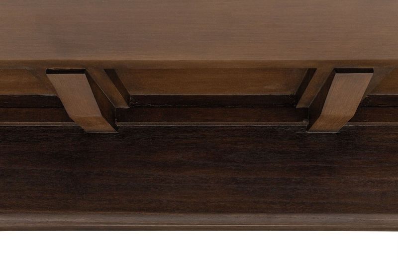 ISKO, Designer Esstisch Holz dunkelbraun in 3 Größen, moderner Holztisch