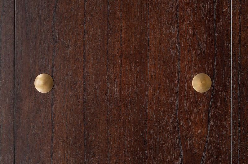 ISKO, Designer Esstisch Holz dunkelbraun in 3 Größen, moderner Holztisch