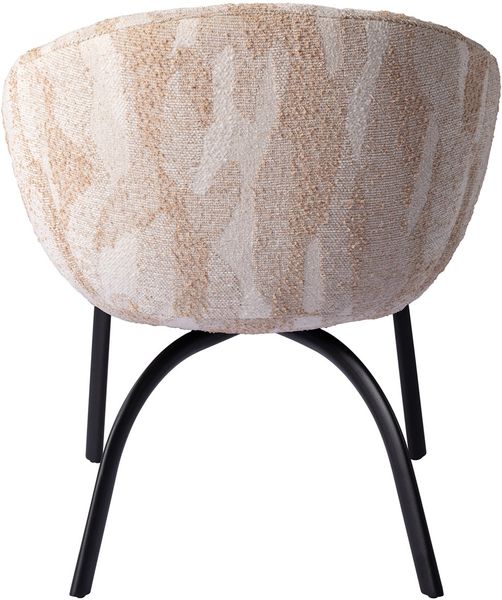 JOEY, Esszimmerstuhl, Polsterstuhl beige, Designer Stuhl