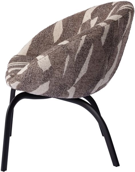 JOEY, Esszimmerstuhl, Polsterstuhl grau, Designer Stuhl