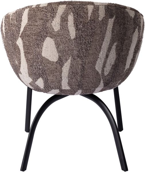 JOEY, Esszimmerstuhl, Polsterstuhl grau, Designer Stuhl