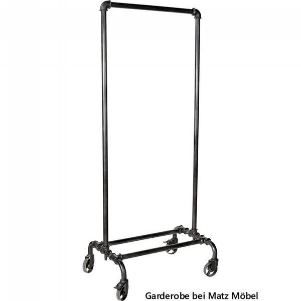ESRA, Metall Garderobe, Kleiderständer 2 Größen Industriedesign