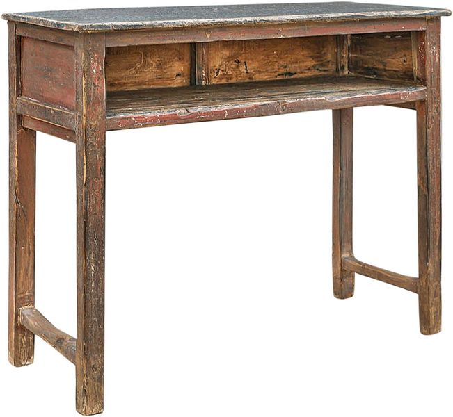 14, alter Konsolentisch B 99 cm, Schreibtisch antik