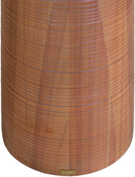 Moderner Konsolentisch oval JAMA Holz B 160 cm auf Säulen
