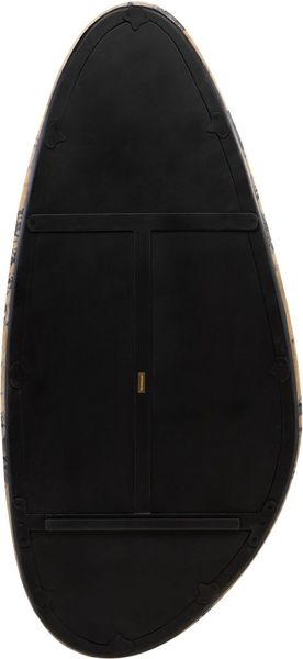 JACK, Wandspiegel oval H 102 cm Marmor-Rahmen