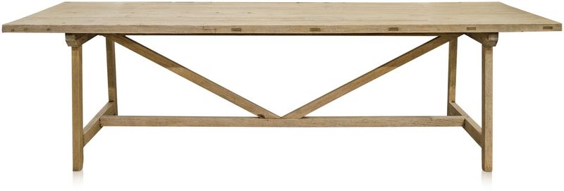 Matz Möbel Altholz Esstisch MINE in 3 Größen Holz hell, Landhausstil