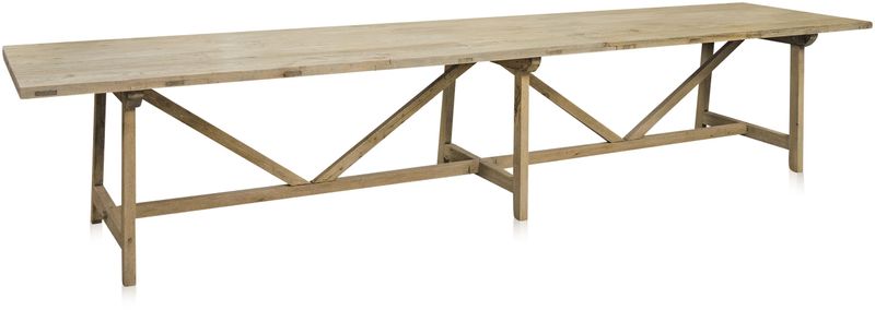 Matz Möbel Altholz Esstisch MINE in 3 Größen Holz hell, Landhausstil