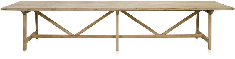 Matz Möbel Altholz Esstisch MINE in 3 Größen Holz hell, Landhausstil
