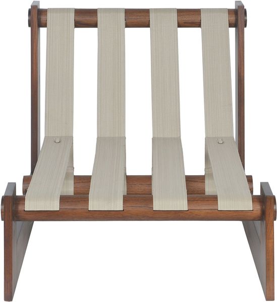 Matz Möbel Designer Sessel grau-braun Bandpolsterung