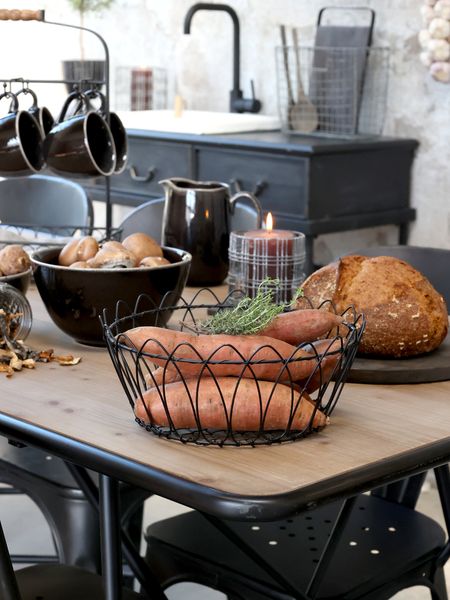 MONE, Esstisch 200*80 cm Industriedesign Holz-Metall