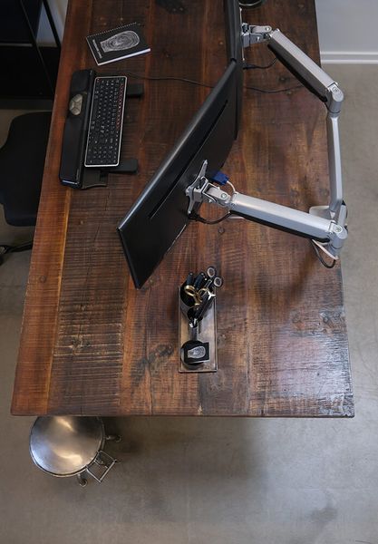 AMEI, Tischplatte 150*80*5 cm Altholz, Recyclingholz