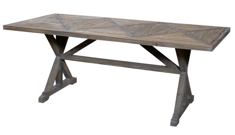 Matz Möbel Altholz Esstisch MIA 200 cm lang
