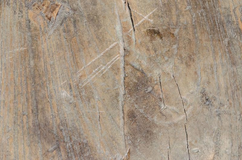 EVA; Runder Altholz Hocker, kleiner Tisch aus altem Holz