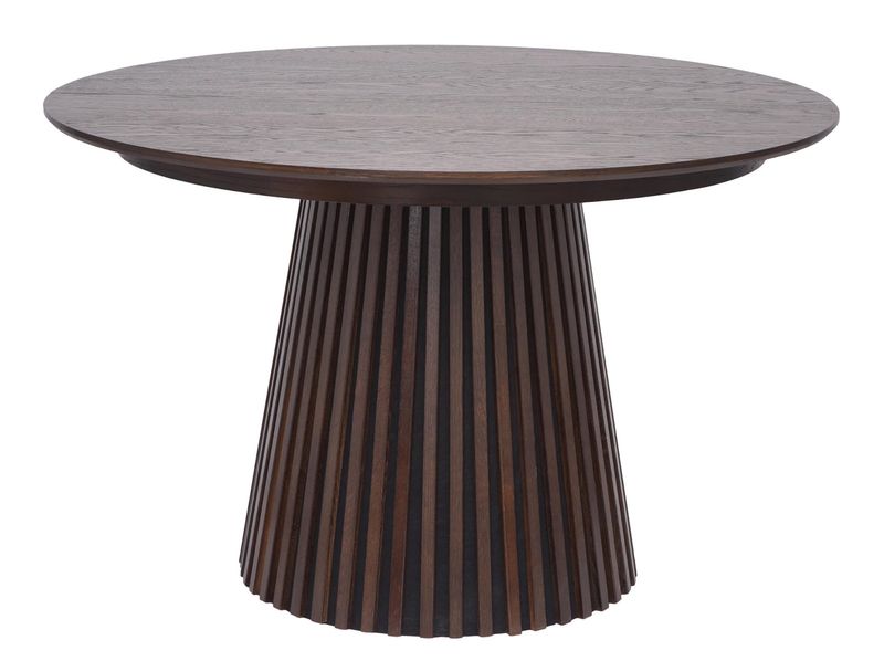 Esstisch SAIKA braun rund 120-200 cm, Ausziehtisch