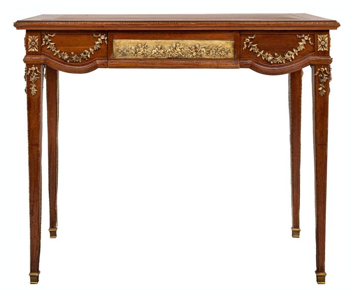 Schreibtisch, Sekretär Louis XVI von 1860, antike Möbel