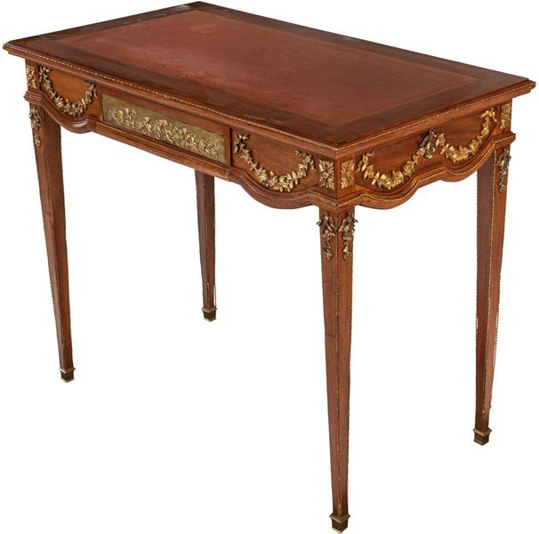 Schreibtisch, Sekretär Louis XVI von 1860, antike Möbel