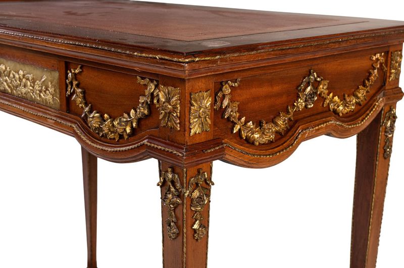 Schreibtisch, Sekretär Louis XVI von 1860, antike Möbel