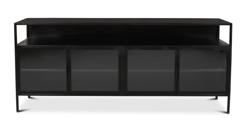 Metall Sideboard-Vitrine WINS Metall B 192 cm