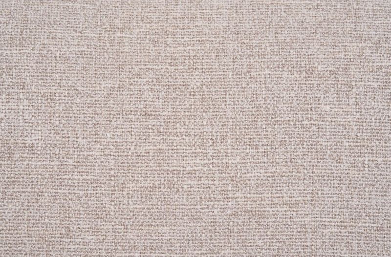 Stoff Sofa KING natur-weiß mit Longchair links