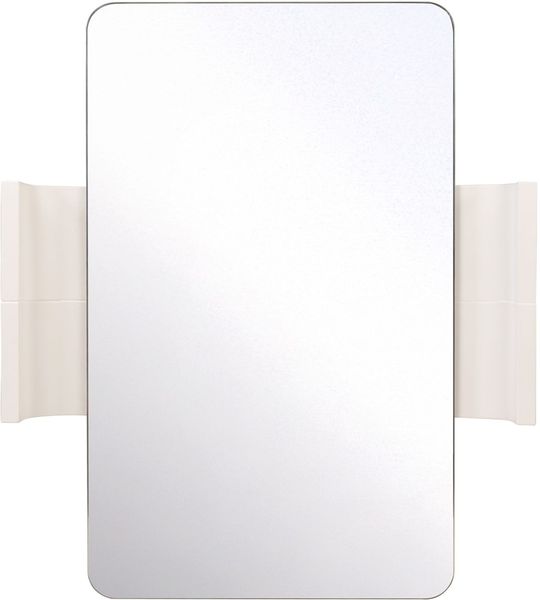 Keramik Spiegel KANA creme-weiß rechteckig, Designermöbel