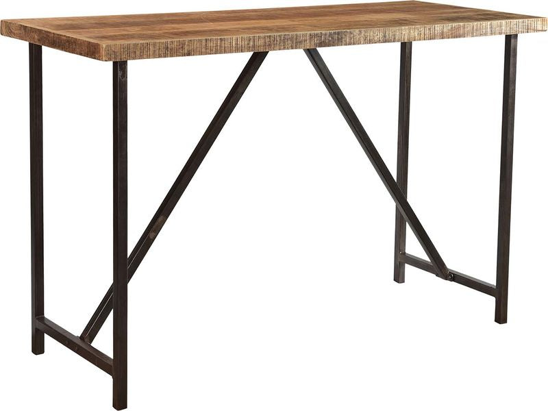 RAJA, Stehtisch Holz-Metall Industriedesign