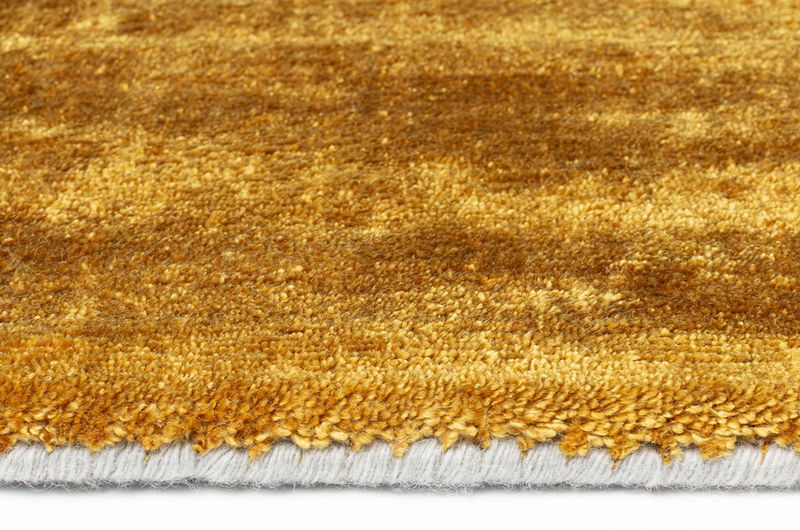 Teppich LUX gold Bambusseide in vielen Größen