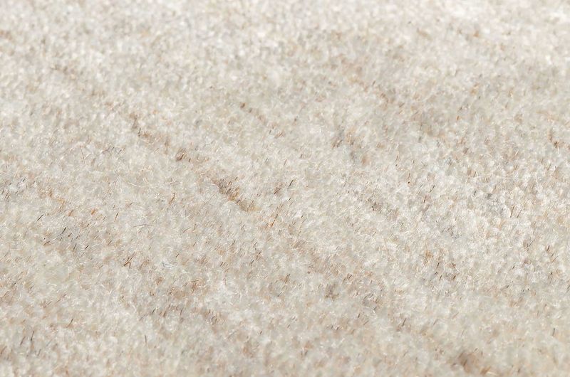 Teppich RUBI beige Viskose-Wolle viele Größen