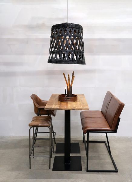 CLEO-Tischplatte 130*70*3 cm rechteckig Massivholz natur