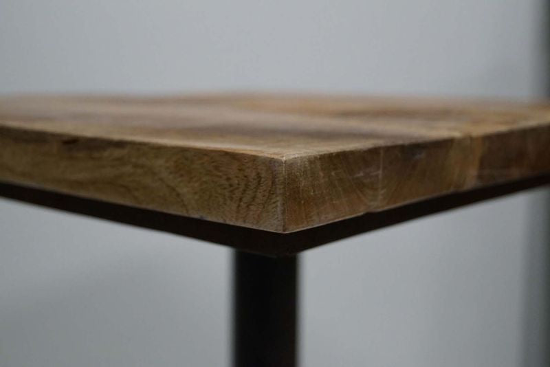 CLEO-Tischplatte 70*70*3 cm quadratisch natur Holz