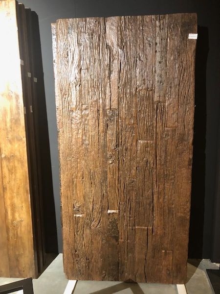 03; Tischplatte aus recyceltem Teakholz 4 Größen