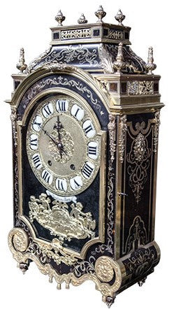 50, Antike Tischuhr Boulle