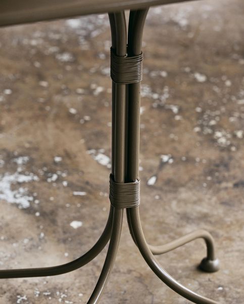 VIO, Gartentisch Metall grün Landhausstil