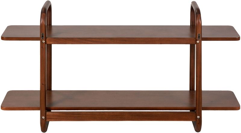 KAMI, Wandregal B 120 cm, Holzregal mit runden Ecken