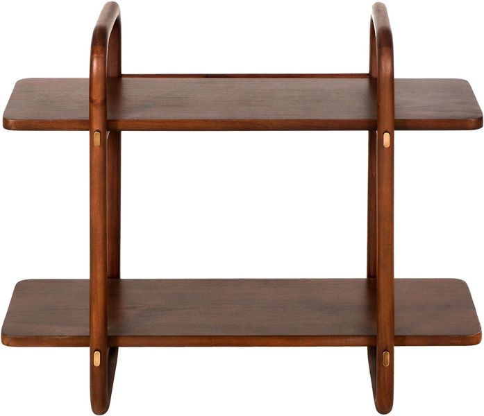 KAMI, Wandregal B 80 cm Holz 2 Fächer