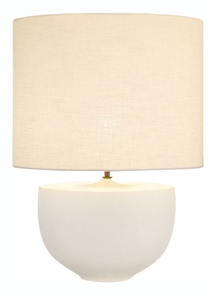 T2, Designer Tischlampe weiß rund