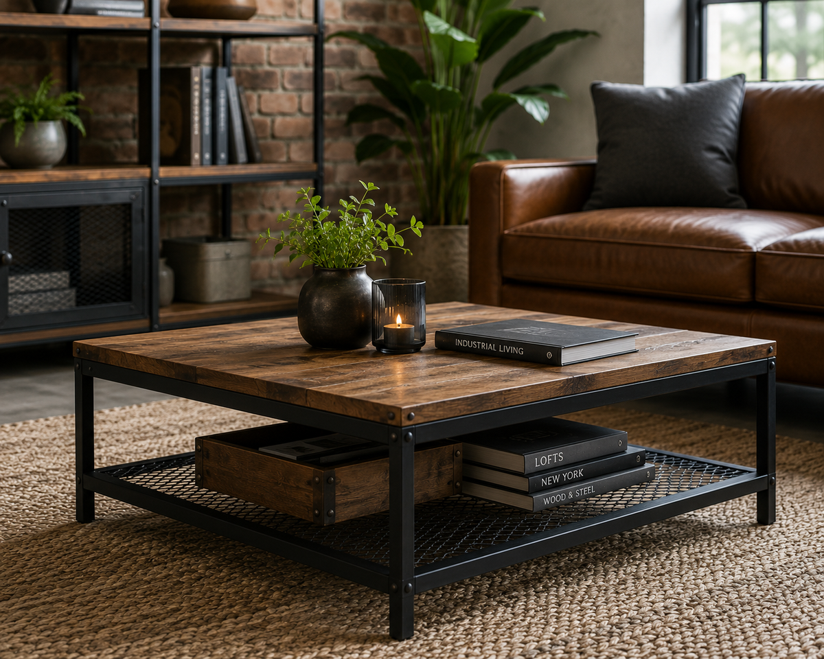 Couchtische im Industriedesign