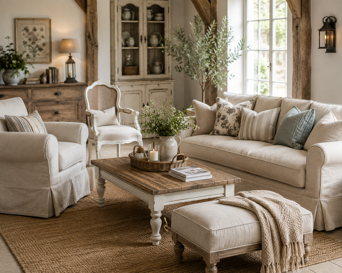 Sitzmöbel im Landhausstil