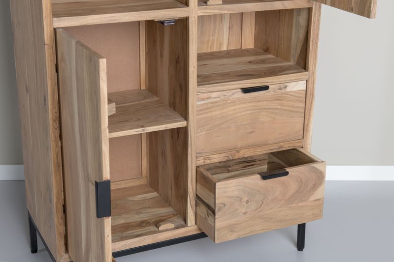 ASA, Schrank Holz H 155 cm, Highboard