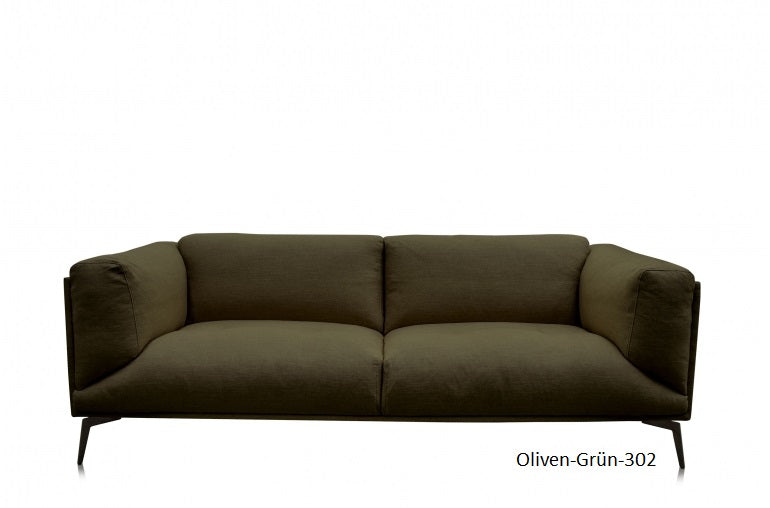 BARA, Modernes Stoff Sofa 2,5-Sitzer in vielen Farben, trendige Designer Couch