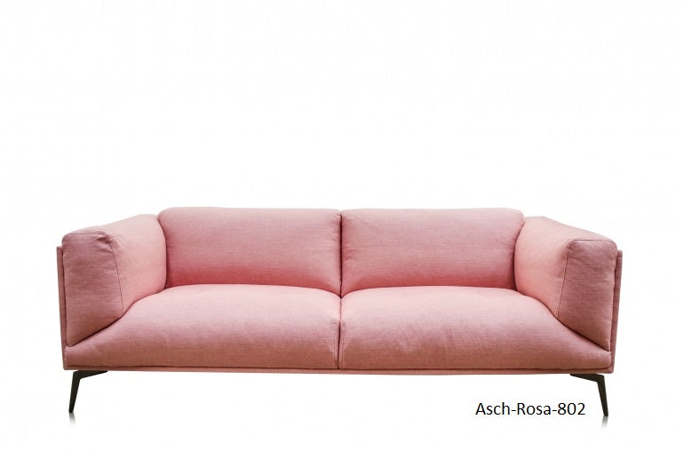 BARA, Modernes Stoff Sofa 2,5-Sitzer in vielen Farben, trendige Designer Couch