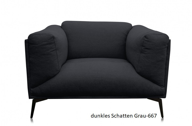BARA, Designer Sessel Stoff viele Farben, Designermöbel Wohnzimmer