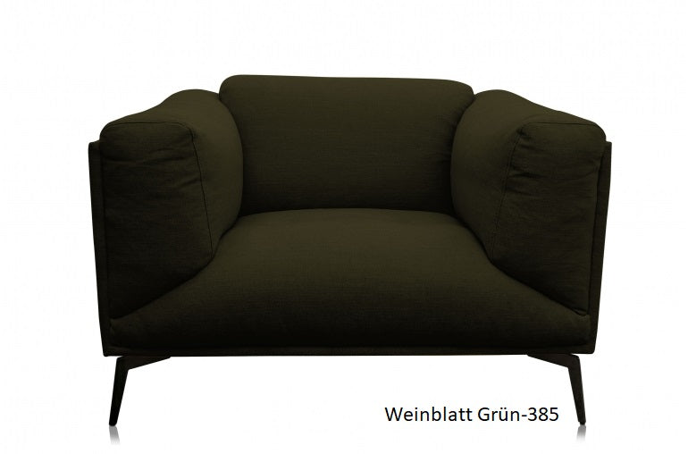 BARA, Designer Sessel Stoff viele Farben, Designermöbel Wohnzimmer