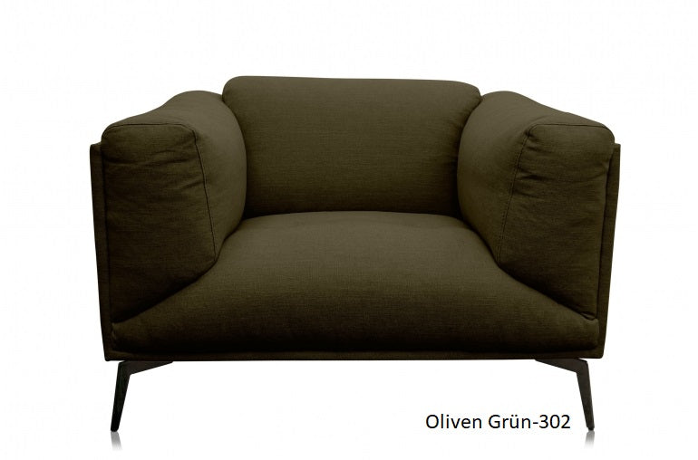 BARA, Designer Sessel Stoff viele Farben, Designermöbel Wohnzimmer