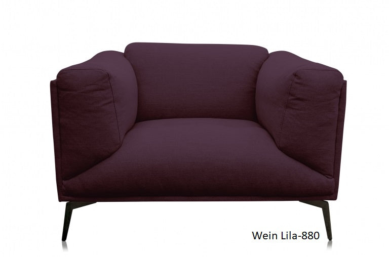 BARA, Designer Sessel Stoff viele Farben, Designermöbel Wohnzimmer