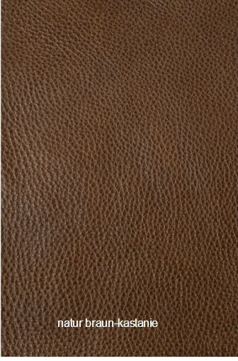 BARA, modernes 3 Sitzer Ledersofa in schwarz und braunen Naturleder Farben